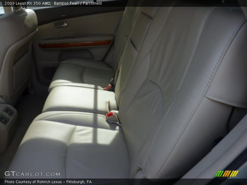 Bamboo Pearl / Parchment 2009 Lexus RX 350 AWD