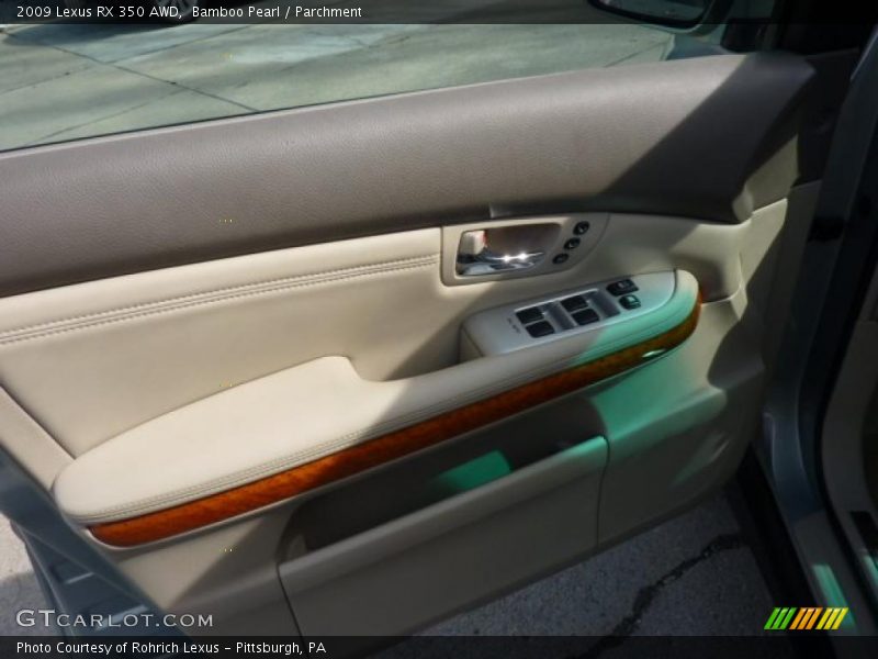 Bamboo Pearl / Parchment 2009 Lexus RX 350 AWD