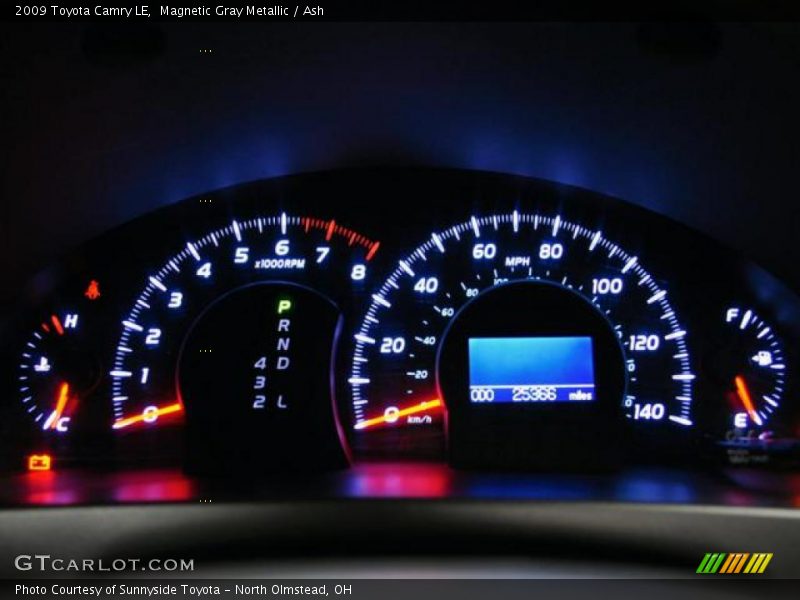 Magnetic Gray Metallic / Ash 2009 Toyota Camry LE