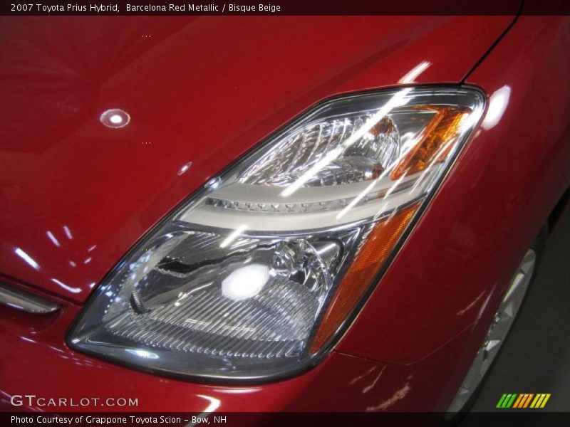Barcelona Red Metallic / Bisque Beige 2007 Toyota Prius Hybrid