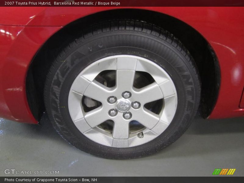 Barcelona Red Metallic / Bisque Beige 2007 Toyota Prius Hybrid