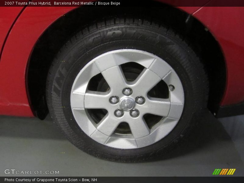 Barcelona Red Metallic / Bisque Beige 2007 Toyota Prius Hybrid