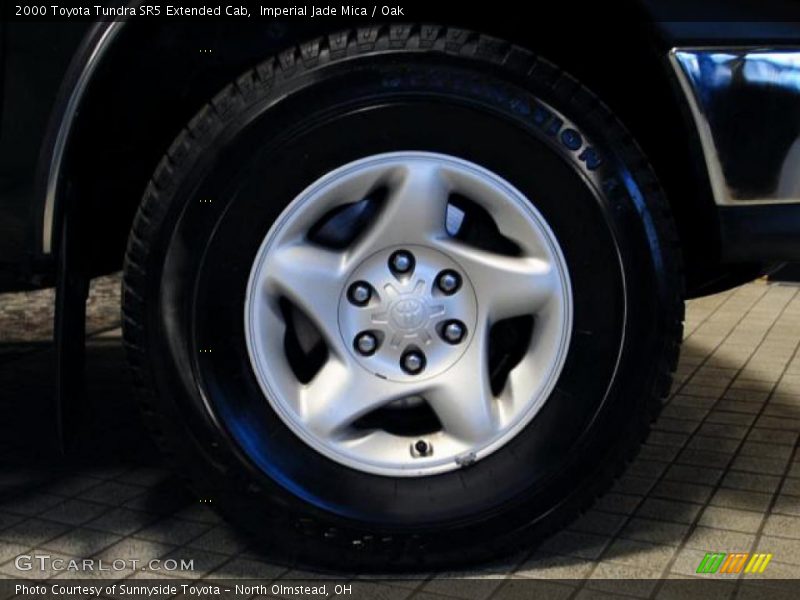 Imperial Jade Mica / Oak 2000 Toyota Tundra SR5 Extended Cab