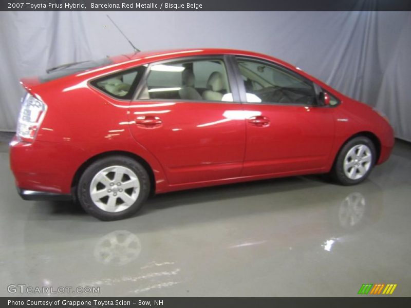 Barcelona Red Metallic / Bisque Beige 2007 Toyota Prius Hybrid