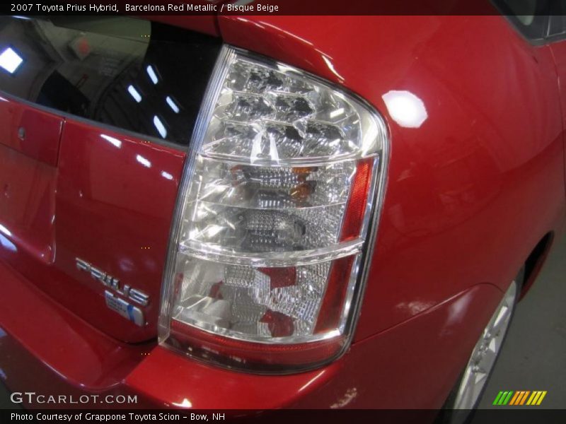 Barcelona Red Metallic / Bisque Beige 2007 Toyota Prius Hybrid
