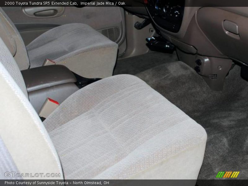 Imperial Jade Mica / Oak 2000 Toyota Tundra SR5 Extended Cab