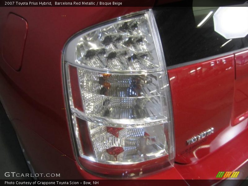 Barcelona Red Metallic / Bisque Beige 2007 Toyota Prius Hybrid
