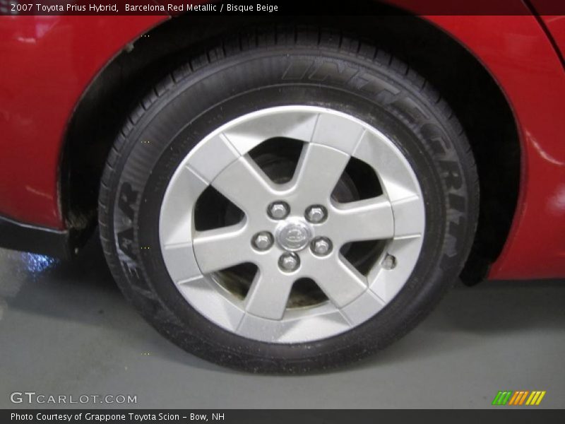Barcelona Red Metallic / Bisque Beige 2007 Toyota Prius Hybrid