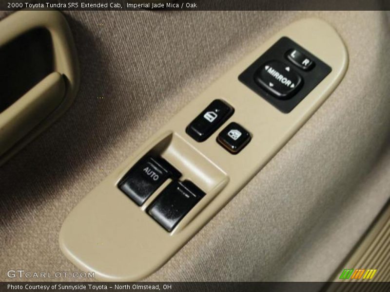 Imperial Jade Mica / Oak 2000 Toyota Tundra SR5 Extended Cab