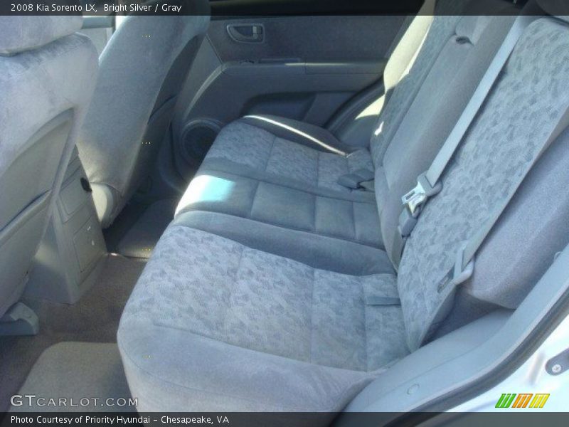 Bright Silver / Gray 2008 Kia Sorento LX