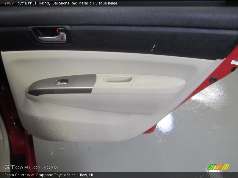 Barcelona Red Metallic / Bisque Beige 2007 Toyota Prius Hybrid