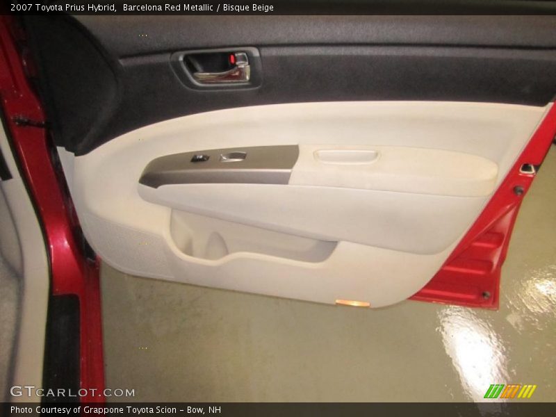Barcelona Red Metallic / Bisque Beige 2007 Toyota Prius Hybrid
