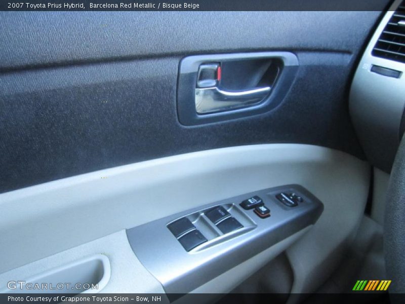 Barcelona Red Metallic / Bisque Beige 2007 Toyota Prius Hybrid