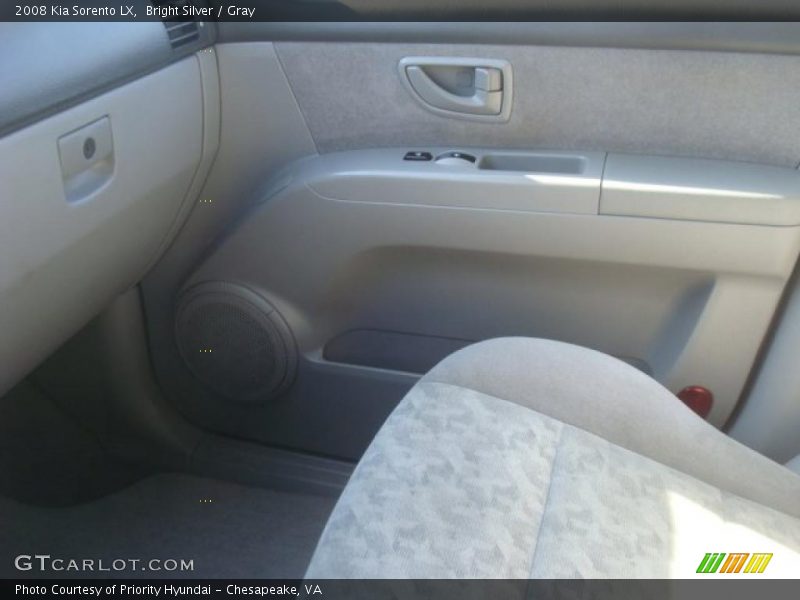 Bright Silver / Gray 2008 Kia Sorento LX
