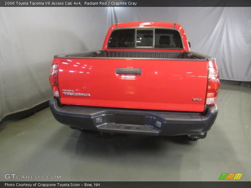 Radiant Red / Graphite Gray 2006 Toyota Tacoma V6 Access Cab 4x4