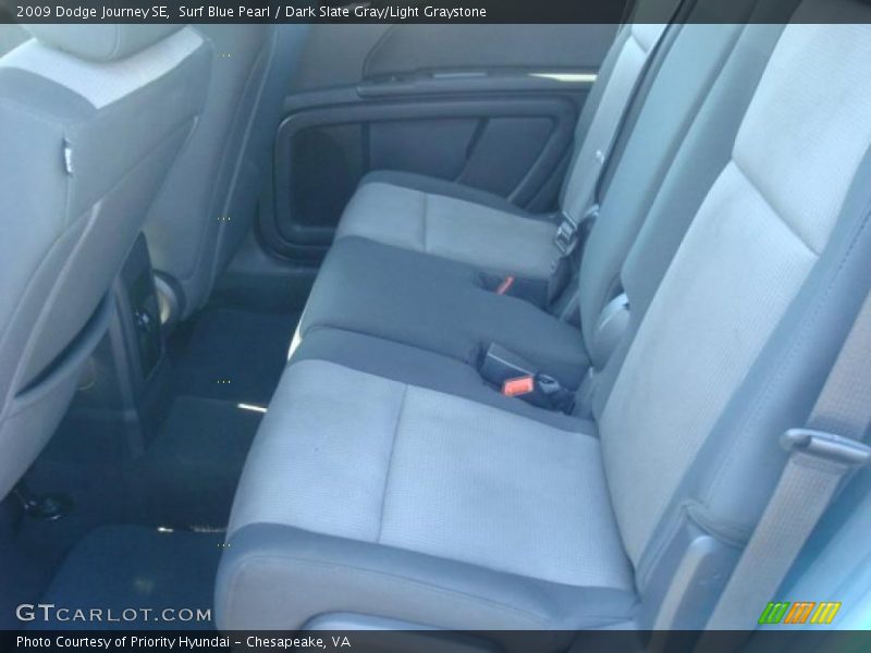 Surf Blue Pearl / Dark Slate Gray/Light Graystone 2009 Dodge Journey SE