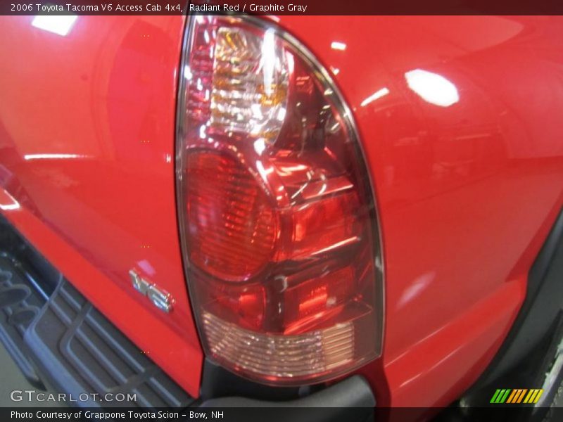 Radiant Red / Graphite Gray 2006 Toyota Tacoma V6 Access Cab 4x4