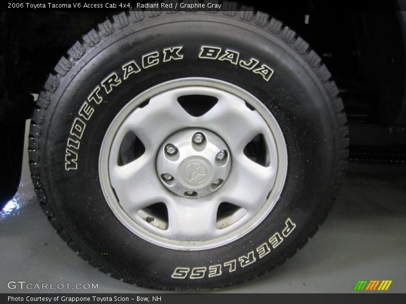 Radiant Red / Graphite Gray 2006 Toyota Tacoma V6 Access Cab 4x4