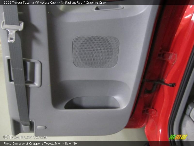 Radiant Red / Graphite Gray 2006 Toyota Tacoma V6 Access Cab 4x4