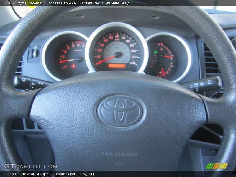 Radiant Red / Graphite Gray 2006 Toyota Tacoma V6 Access Cab 4x4