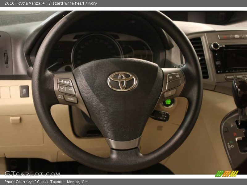Blizzard White Pearl / Ivory 2010 Toyota Venza I4