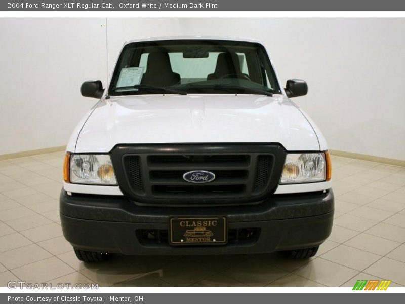 Oxford White / Medium Dark Flint 2004 Ford Ranger XLT Regular Cab