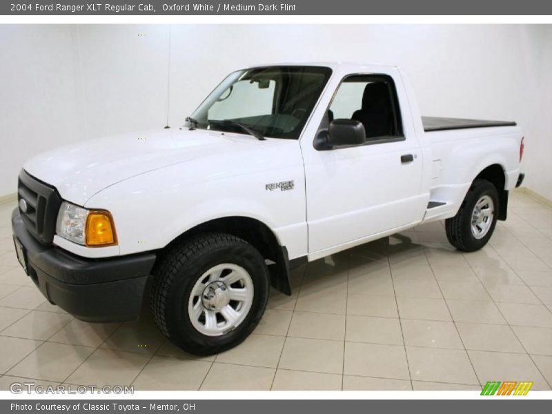 Oxford White / Medium Dark Flint 2004 Ford Ranger XLT Regular Cab