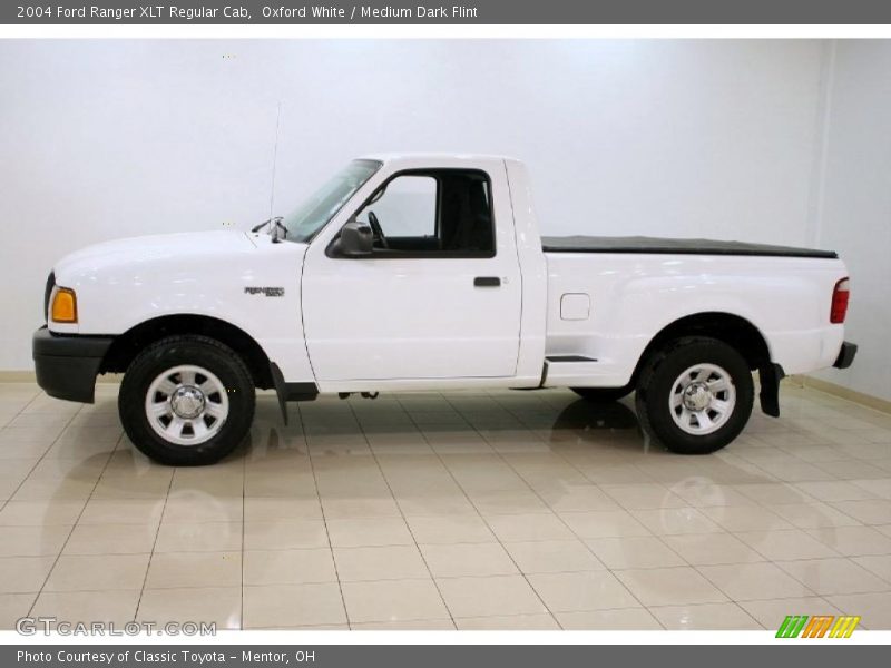 Oxford White / Medium Dark Flint 2004 Ford Ranger XLT Regular Cab