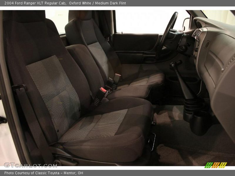 Oxford White / Medium Dark Flint 2004 Ford Ranger XLT Regular Cab