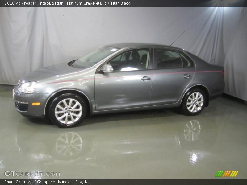 Platinum Grey Metallic / Titan Black 2010 Volkswagen Jetta SE Sedan
