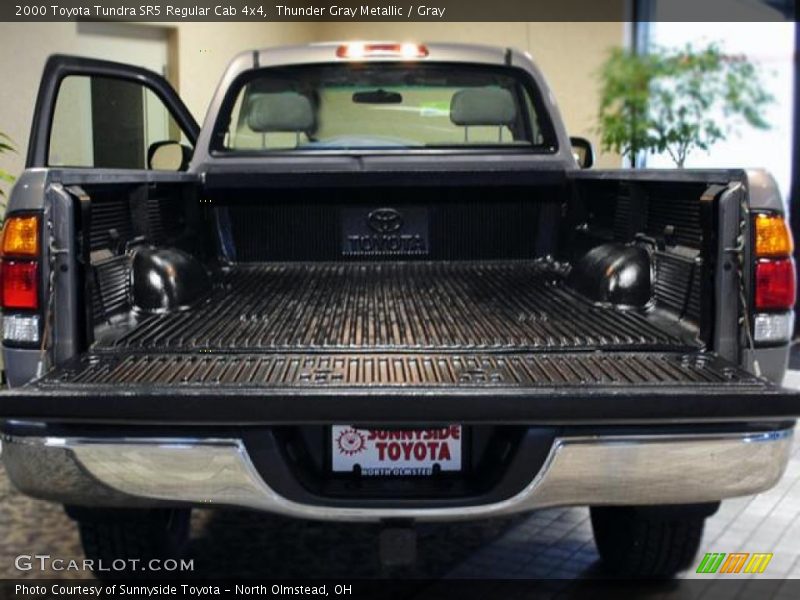 Thunder Gray Metallic / Gray 2000 Toyota Tundra SR5 Regular Cab 4x4