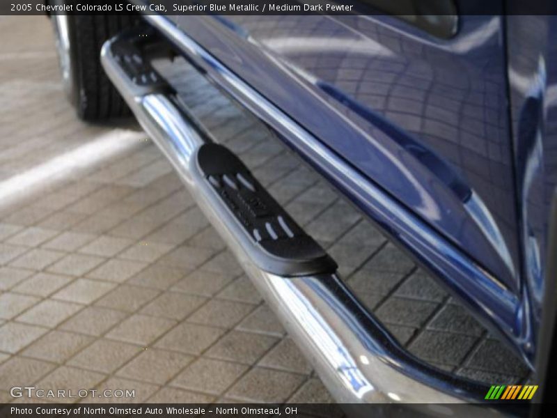 Superior Blue Metallic / Medium Dark Pewter 2005 Chevrolet Colorado LS Crew Cab