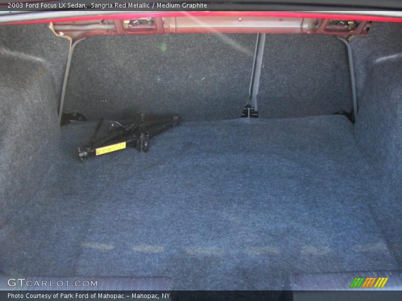 Sangria Red Metallic / Medium Graphite 2003 Ford Focus LX Sedan