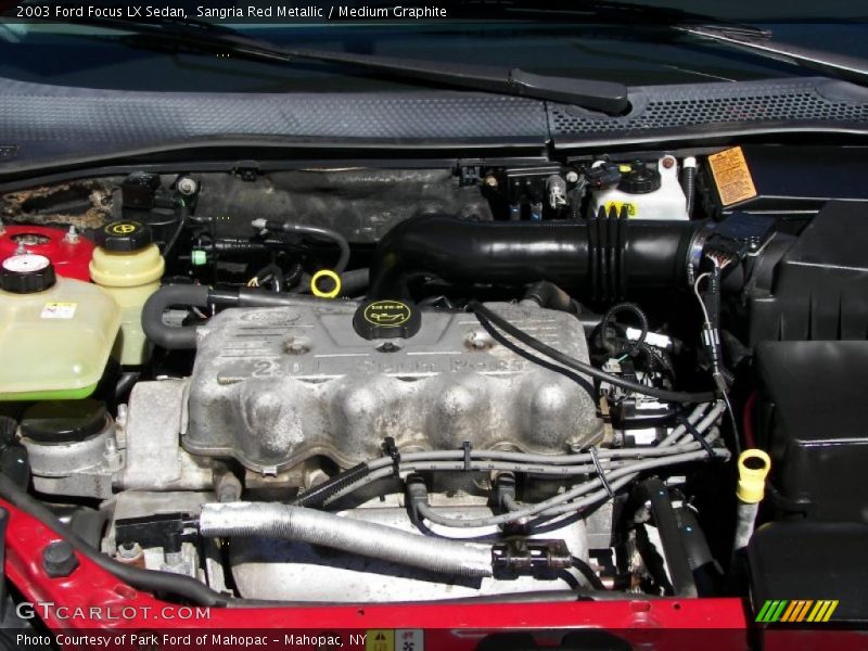  2003 Focus LX Sedan Engine - 2.0 Liter SOHC 8-Valve 4 Cylinder