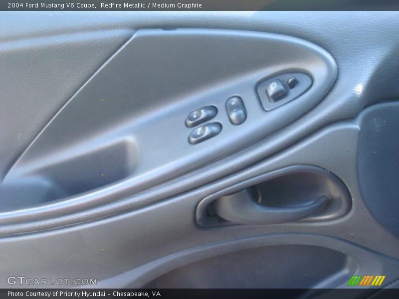 Redfire Metallic / Medium Graphite 2004 Ford Mustang V6 Coupe
