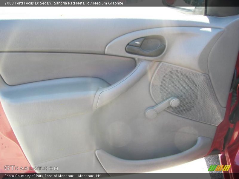 Sangria Red Metallic / Medium Graphite 2003 Ford Focus LX Sedan