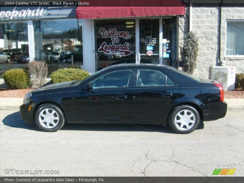 Black Raven / Ebony 2004 Cadillac CTS Sedan