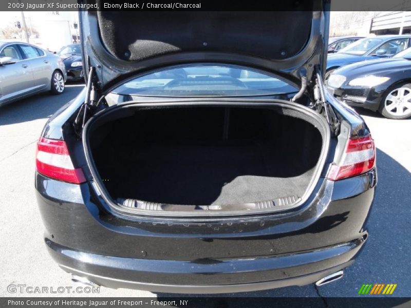 Ebony Black / Charcoal/Charcoal 2009 Jaguar XF Supercharged