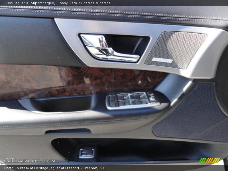 Ebony Black / Charcoal/Charcoal 2009 Jaguar XF Supercharged