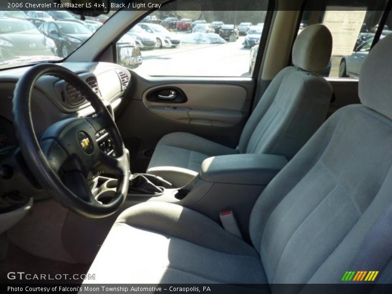 Black / Light Gray 2006 Chevrolet TrailBlazer LS 4x4