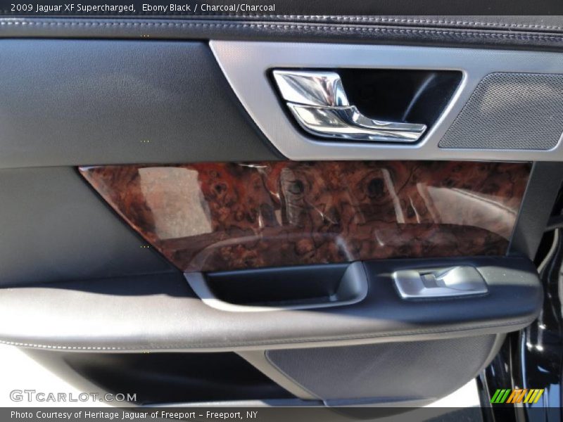 Ebony Black / Charcoal/Charcoal 2009 Jaguar XF Supercharged