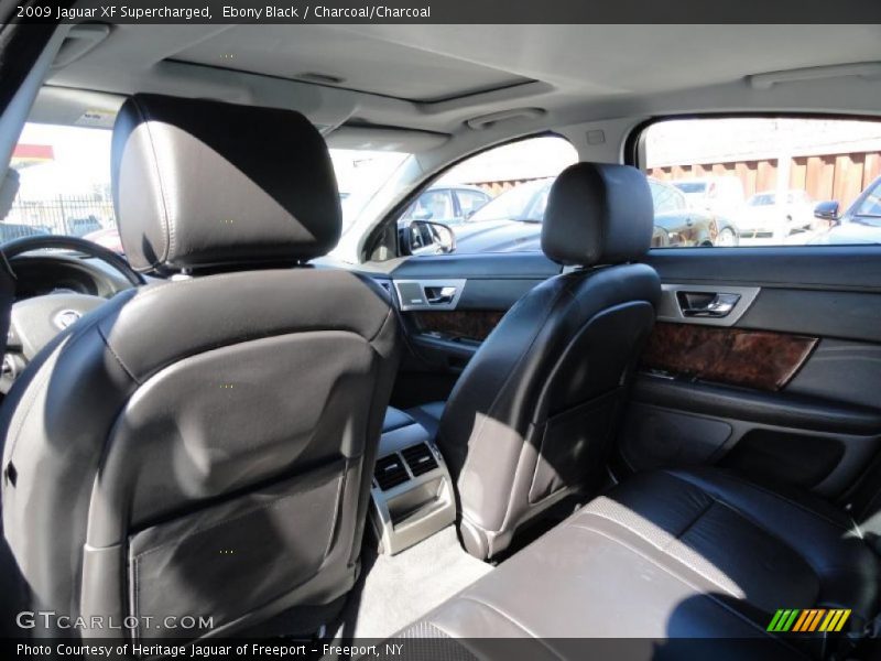 Ebony Black / Charcoal/Charcoal 2009 Jaguar XF Supercharged