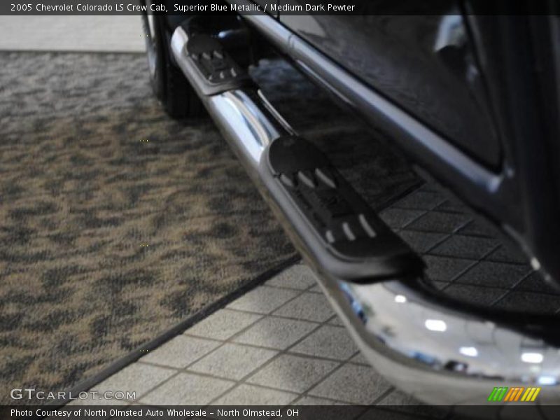 Superior Blue Metallic / Medium Dark Pewter 2005 Chevrolet Colorado LS Crew Cab