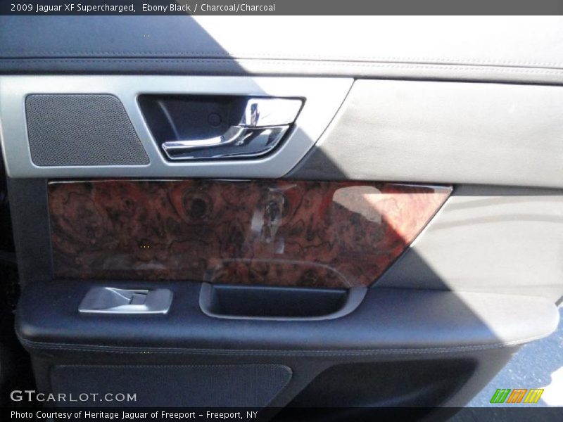 Ebony Black / Charcoal/Charcoal 2009 Jaguar XF Supercharged