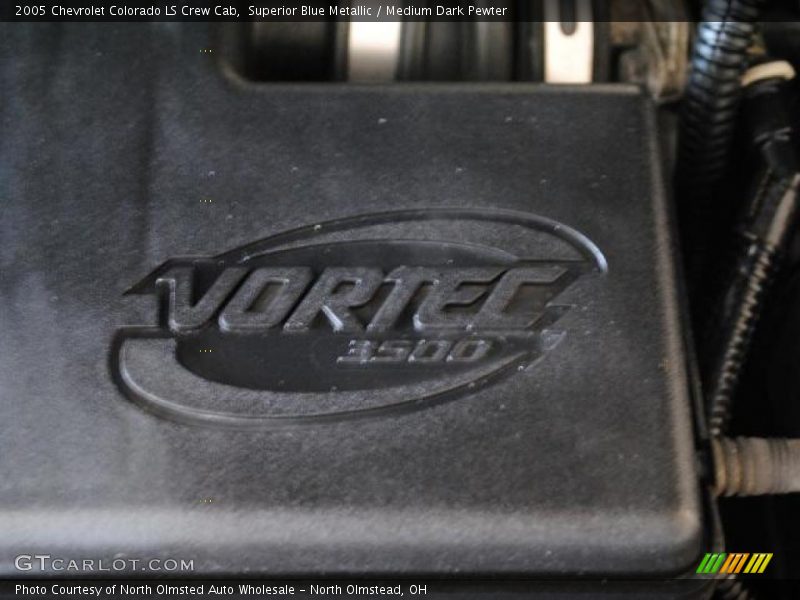 Superior Blue Metallic / Medium Dark Pewter 2005 Chevrolet Colorado LS Crew Cab