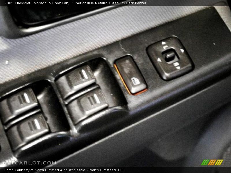 Superior Blue Metallic / Medium Dark Pewter 2005 Chevrolet Colorado LS Crew Cab