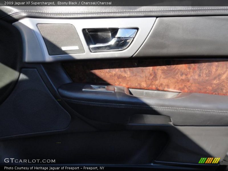 Ebony Black / Charcoal/Charcoal 2009 Jaguar XF Supercharged
