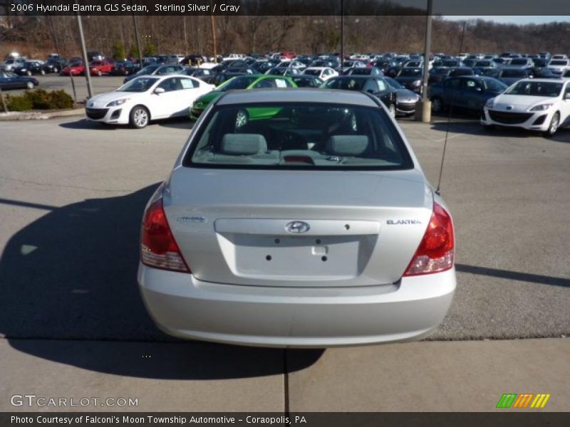 Sterling Silver / Gray 2006 Hyundai Elantra GLS Sedan