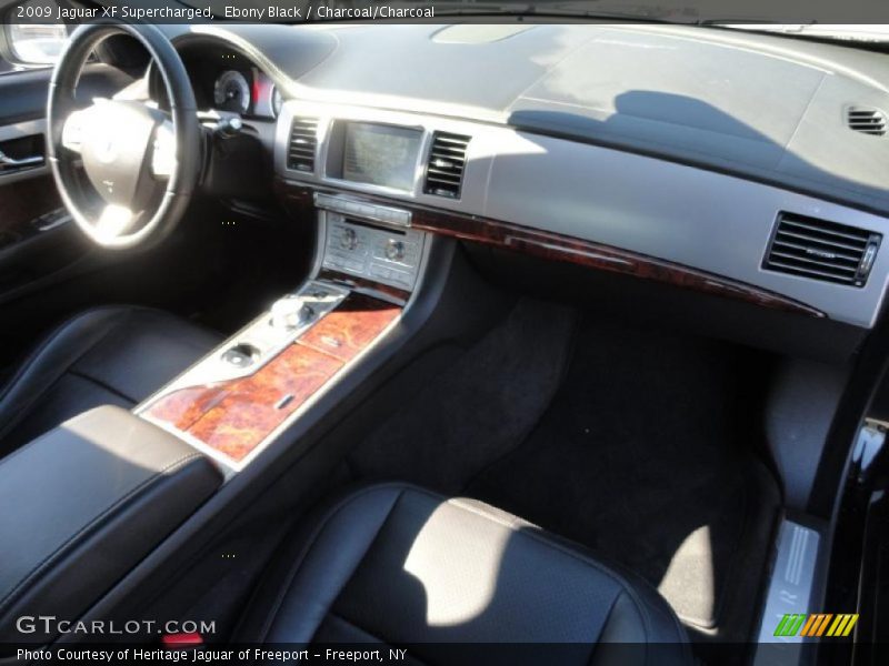 Ebony Black / Charcoal/Charcoal 2009 Jaguar XF Supercharged