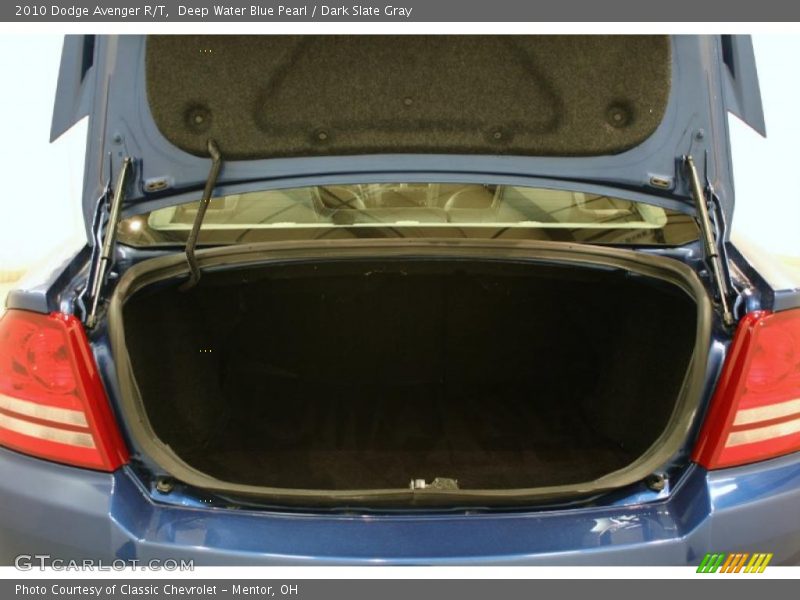 Deep Water Blue Pearl / Dark Slate Gray 2010 Dodge Avenger R/T